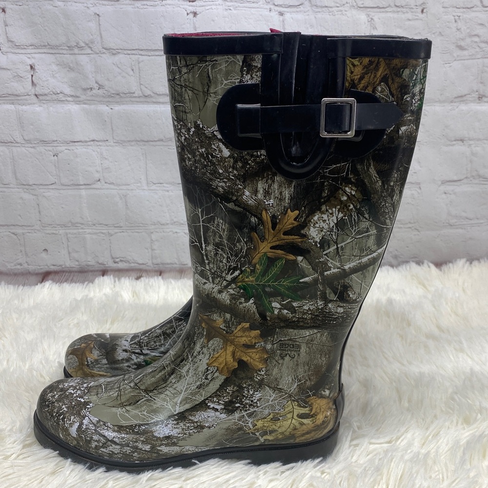 realtree edge magellan rain boots womens size 6